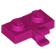 LEGO lapos elem 1x2 fogóval, bíborvörös (11476)